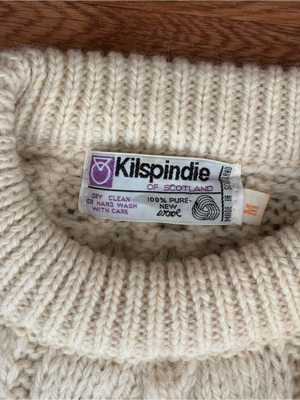 Kilspindie Wool Sweater Made in Scotland